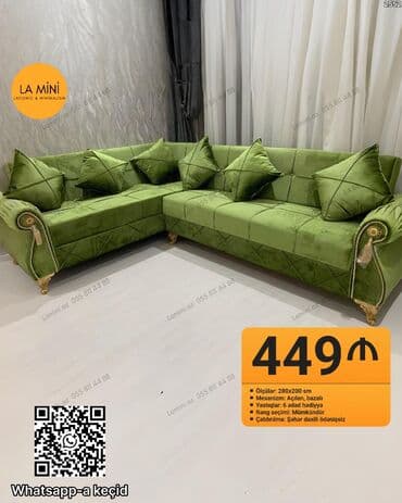 Künc divan, Açılan, Bazalı, Parça, Şəhərdaxili pulsuz çatdırılma lalafo.az -da Künc divan, Açılan, Bazalı, Parça, Şəhərdaxili pulsuz çatdırılma