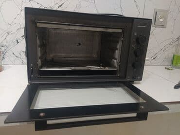 Маслобойки: Духовка Hoffmann, Электрическая, цвет - Черный, Отдельностоящая, Б/у at lalafo.az — 2 Маслобойки: Духовка Hoffmann, Электрическая, цвет - Черный, Отдельностоящая, Б/у — 2