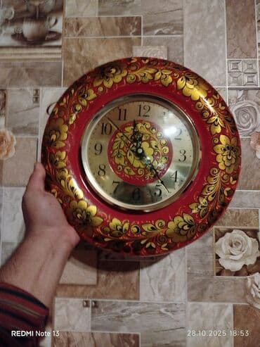 Divar saatları, Mexaniki, Saniyə əqrəbi lalafo.az -da Divar saatları, Mexaniki, Saniyə əqrəbi