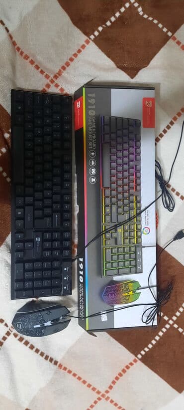 Teze veziyetde ENDIRIM VARR8 1910 Game Keyboard and Mouse Set - Dəst lalafo.az -da Teze veziyetde ENDIRIM VARR8 1910 Game Keyboard and Mouse Set - Dəst