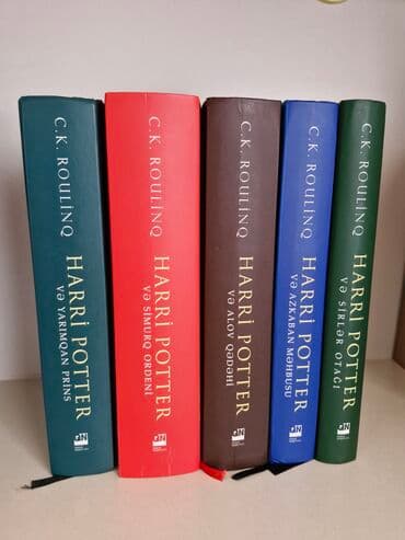 Məhsul: “Harri Potter” seriyasından 5 kitabın Azərbaycan dilində sərt lalafo.az -da Məhsul: “Harri Potter” seriyasından 5 kitabın Azərbaycan dilində sərt