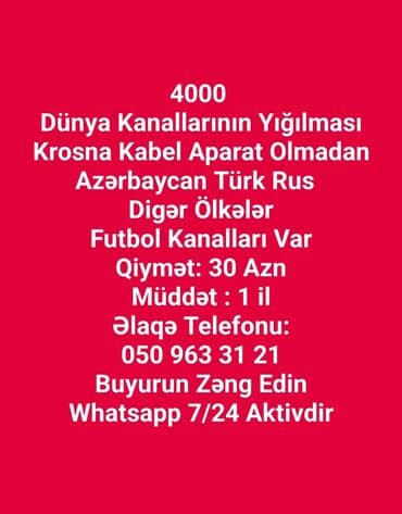 Smart TV boks lalafo.az -da Smart TV boks