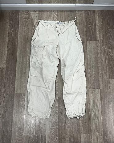 Krem rengli parasut salvar lalafo.az -da Krem rengli parasut salvar