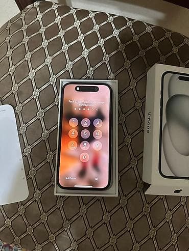 IPhone 15, Qara, Face ID lalafo.az -da IPhone 15, Qara, Face ID