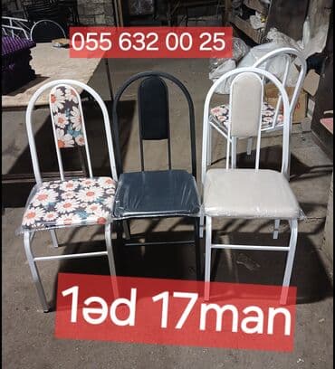 Mətbəx üçün, Yeni, Qatlanmayan, rəng - Ağ Stul lalafo.az -da Mətbəx üçün, Yeni, Qatlanmayan, rəng - Ağ Stul