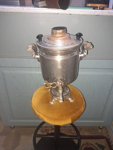 Сепараторы: Б/у Дровяной Самовар, 5 л, Самовывоз at lalafo.az — 1 Сепараторы: Б/у Дровяной Самовар, 5 л, Самовывоз — 1