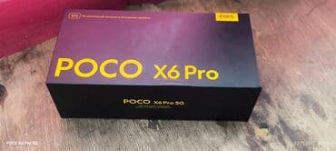 Poco X6 Pro 5G, 512 GB, rəng - Boz, Sensor, Barmaq izi, Face ID lalafo.az -da Poco X6 Pro 5G, 512 GB, rəng - Boz, Sensor, Barmaq izi, Face ID