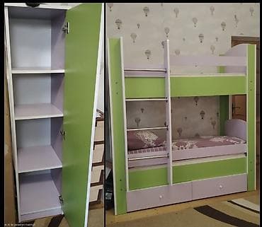 Nurideİkimərtəbəli çarpayı və dolab Satılır 150₼ Matraslar ortopedik lalafo.az -da Nurideİkimərtəbəli çarpayı və dolab Satılır 150₼ Matraslar ortopedik