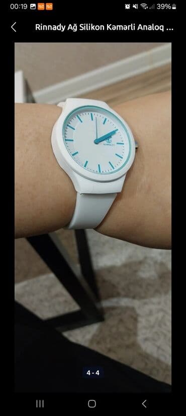 Qol saatı, rəng - Ağ lalafo.az -da Qol saatı, rəng - Ağ