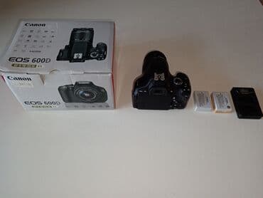 Canon EOS 600D DSLR fotoaparat – EF-S 18-55mm III Kit Komplekt: - EOS lalafo.az -da Canon EOS 600D DSLR fotoaparat – EF-S 18-55mm III Kit Komplekt: - EOS