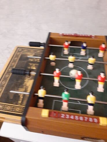Mini stolüstü futbol (foozbal) oyunu - Kompakt stolüstü model: taxta lalafo.az -da Mini stolüstü futbol (foozbal) oyunu - Kompakt stolüstü model: taxta