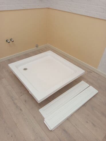 Ağ rəngdə, kvadrat formalı duş altlığı. Yan panellər də mövcuddur lalafo.az -da Ağ rəngdə, kvadrat formalı duş altlığı. Yan panellər də mövcuddur