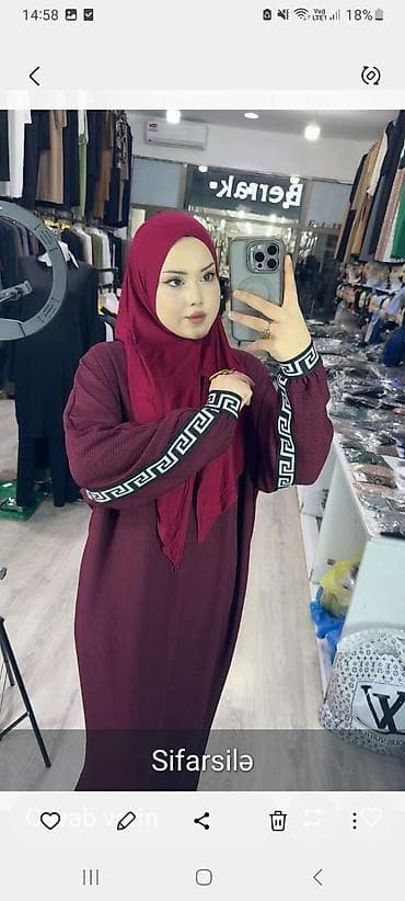 Qadınlar üçün təkrəng maxi paltar - Rəng: bordó/şərab qırmızısı - lalafo.az -da Qadınlar üçün təkrəng maxi paltar - Rəng: bordó/şərab qırmızısı -