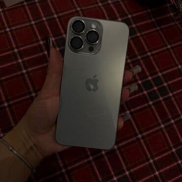 IPhone 15 Pro Max, 256 GB, Natural Titanium, Zəmanət, Barmaq izi, Face ID lalafo.az -da IPhone 15 Pro Max, 256 GB, Natural Titanium, Zəmanət, Barmaq izi, Face ID