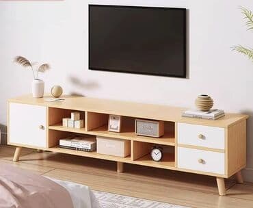 Düz TV altlığı, Polkalı, Taxtalı lalafo.az -da Düz TV altlığı, Polkalı, Taxtalı