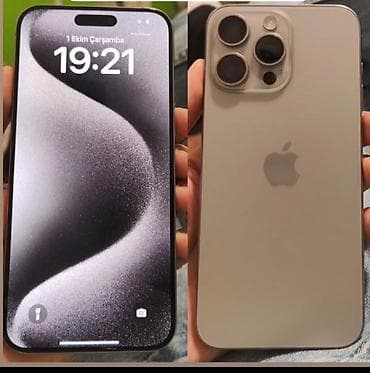 IPhone 15 Pro Max, 256 GB, Gümüşü, Zəmanət lalafo.az -da IPhone 15 Pro Max, 256 GB, Gümüşü, Zəmanət