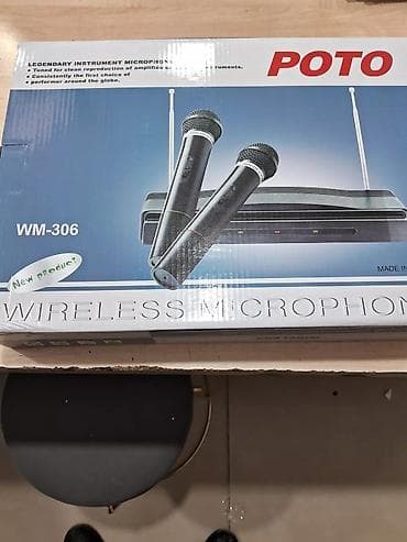 Yeni Simsiz (Bluetooth) Mikrofon Ünvandan götürmə, Ödənişli çatdırılma lalafo.az -da Yeni Simsiz (Bluetooth) Mikrofon Ünvandan götürmə, Ödənişli çatdırılma