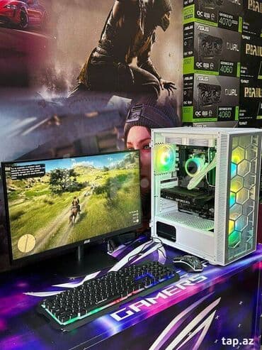 Ryzen 5 7500F + RTX 3060 Ti 8GB videokart ile sizler ucun gamer lalafo.az -da Ryzen 5 7500F + RTX 3060 Ti 8GB videokart ile sizler ucun gamer