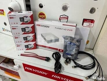 ✅DVR Hikvision 4 kanal 1080 👍 ✅Hikvision colorvu camera 4ed (gece lalafo.az -da ✅DVR Hikvision 4 kanal 1080 👍 ✅Hikvision colorvu camera 4ed (gece