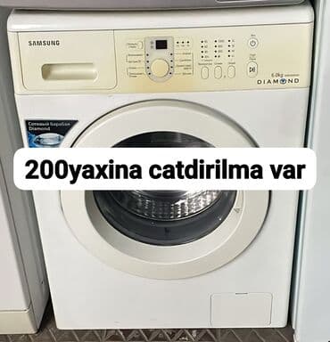 Paltaryuyan maşın Samsung, 6 kq, Avtomat, Qurutmasız, Kredit yoxdur lalafo.az -da Paltaryuyan maşın Samsung, 6 kq, Avtomat, Qurutmasız, Kredit yoxdur