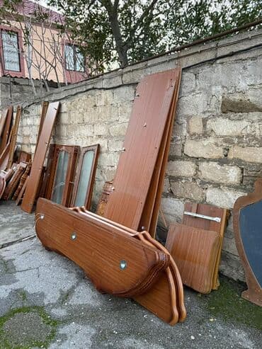 Mebel dəsti üçün komplekt detallar - Material: ağac fakturalı lalafo.az -da Mebel dəsti üçün komplekt detallar - Material: ağac fakturalı