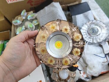 LED spot işıq armaturu – dekorativ çiçək naxışlı - Tip: Gömülmə tavan lalafo.az -da LED spot işıq armaturu – dekorativ çiçək naxışlı - Tip: Gömülmə tavan