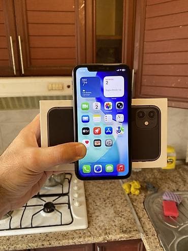 IPhone 11, 128 GB, Qara, Face ID lalafo.az -da IPhone 11, 128 GB, Qara, Face ID
