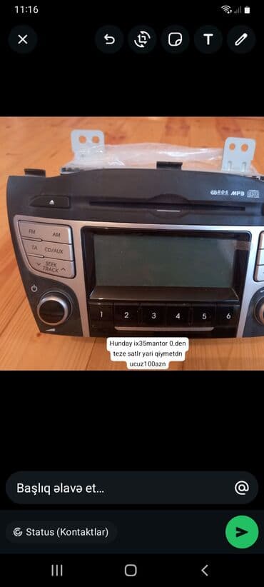 Maqnitol, AUX, Koreya lalafo.az -da Maqnitol, AUX, Koreya