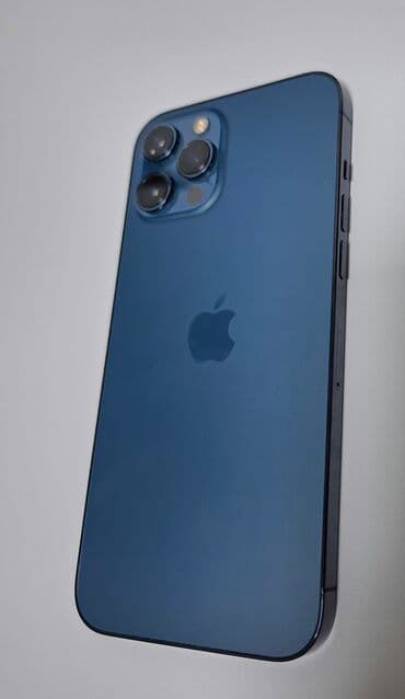 IPhone 12 Pro Max, 256 GB, Pacific Blue lalafo.az -da IPhone 12 Pro Max, 256 GB, Pacific Blue