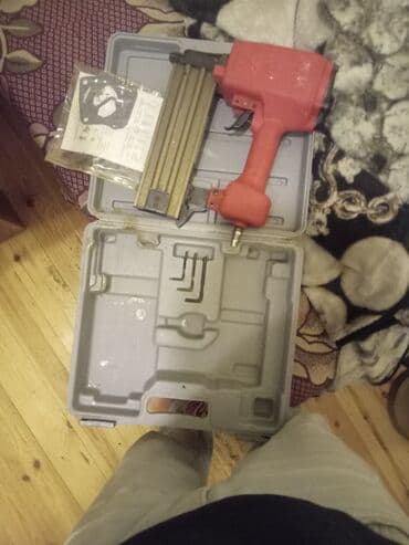 Pnevmatik dırnaq/ştapel tapançası komplekt - Tip: Hava kompressoru lalafo.az -da Pnevmatik dırnaq/ştapel tapançası komplekt - Tip: Hava kompressoru