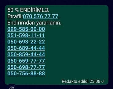Nömrə: ( 051 ) Yeni lalafo.az -da Nömrə: ( 051 ) Yeni