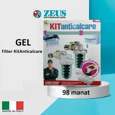 GEL Filter Kit Anticalcare – İtaliyada istehsal Məhsul: məişət su at lalafo.az GEL Filter Kit Anticalcare – İtaliyada istehsal Məhsul: məişət su