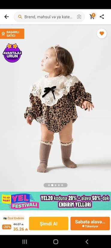 Bodi, Qız üçün, 1 - 2 yaş lalafo.az -da Bodi, Qız üçün, 1 - 2 yaş