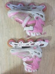 Tənzimlənən inlayn konkis (roller) – XMBYX brendi - Rəng: çəhrayı/ağ lalafo.az -da Tənzimlənən inlayn konkis (roller) – XMBYX brendi - Rəng: çəhrayı/ağ