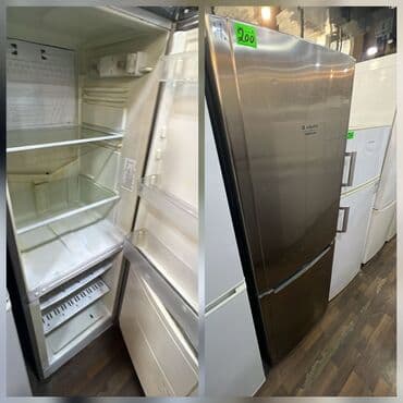 İşlənmiş 2 qapılı Hotpoint Ariston Soyuducu Satılır, rəng - Gümüşü lalafo.az -da İşlənmiş 2 qapılı Hotpoint Ariston Soyuducu Satılır, rəng - Gümüşü