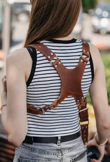 İstənilən növ fotoaparatlar üçün premium natural dəridən çiyin lalafo.az -da İstənilən növ fotoaparatlar üçün premium natural dəridən çiyin