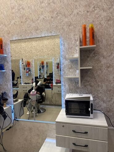 Gözəllik salonu üçün tam komplekt iş guşəsi - Böyük ölçülü divar lalafo.az -da Gözəllik salonu üçün tam komplekt iş guşəsi - Böyük ölçülü divar