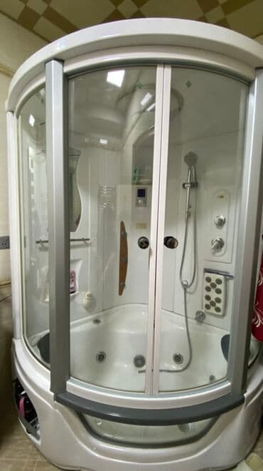 Gigiyenik duşlar: Hidromassaj funksiyalı duş kabinası 2200 manata alinib📌 - Oval lalafo.az -da — 4 Gigiyenik duşlar: Hidromassaj funksiyalı duş kabinası 2200 manata alinib📌 - Oval — 4