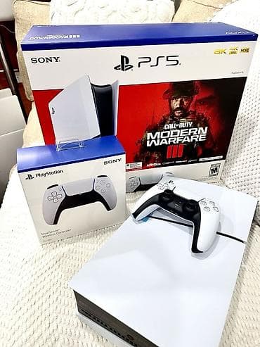 Playstation 5 slim diskli yaxşı veziyyetde şexsi istifade de olub her lalafo.az -da Playstation 5 slim diskli yaxşı veziyyetde şexsi istifade de olub her