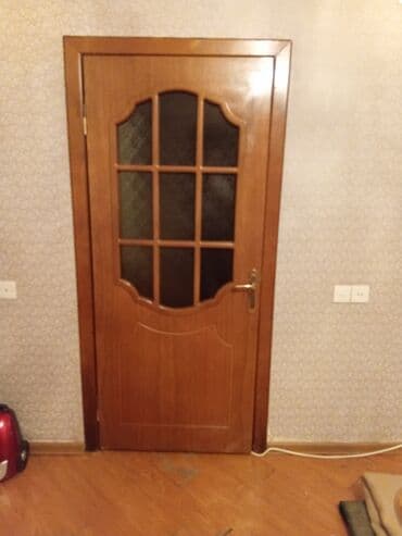 Ağac interyer qapısı – şüşəli model - Material: təbii ağac üzlü lalafo.az -da Ağac interyer qapısı – şüşəli model - Material: təbii ağac üzlü