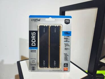 Operativ yaddaş (RAM) Crucial, > 32 GB, > 4000 Mhz, DDR5, PC üçün, Yeni lalafo.az -da Operativ yaddaş (RAM) Crucial, > 32 GB, > 4000 Mhz, DDR5, PC üçün, Yeni