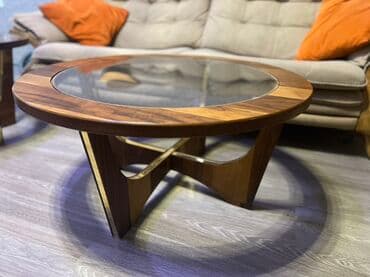 Yumru masa, Açılmayan, Təkərsiz, Şüşə lalafo.az -da Yumru masa, Açılmayan, Təkərsiz, Şüşə