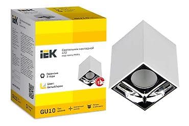 IEK tavanüstü işıqlandırma armaturu, model 4I12 - Patron tipi: GU10 - lalafo.az -da IEK tavanüstü işıqlandırma armaturu, model 4I12 - Patron tipi: GU10 -