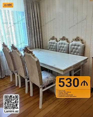 Qonaq otağı üçün, 6 stul lalafo.az -da Qonaq otağı üçün, 6 stul