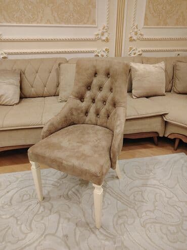 Qonaq otağı üçün, Qatlanmayan, rəng - Bej Stul lalafo.az -da Qonaq otağı üçün, Qatlanmayan, rəng - Bej Stul