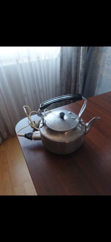 İşlənmiş, rəng - Gümüşü, Çaydan, Alüminium, 1 l, Rusiya lalafo.az -da İşlənmiş, rəng - Gümüşü, Çaydan, Alüminium, 1 l, Rusiya