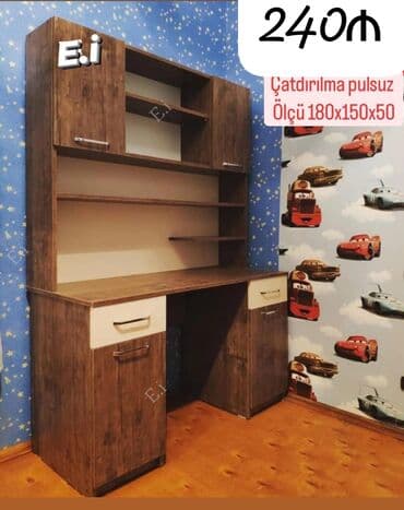 Kompüter masası, Yeni, Açılmayan, Laminat, Dördbucaq masa lalafo.az -da Kompüter masası, Yeni, Açılmayan, Laminat, Dördbucaq masa