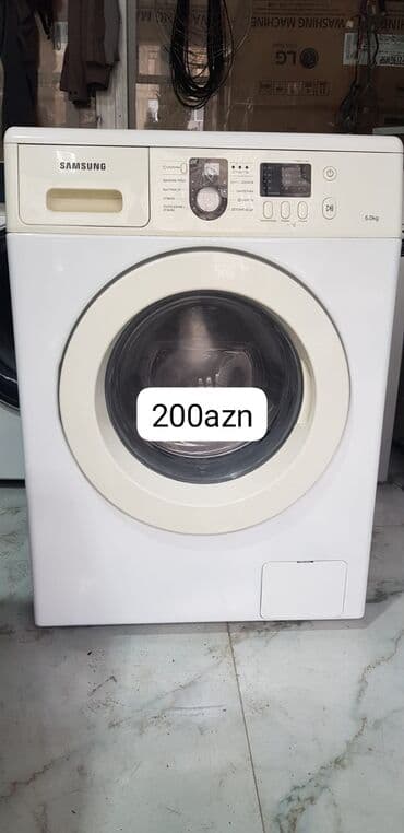 Paltaryuyan maşın Samsung, 6 kq, Avtomat, Qurutmasız, Kredit yoxdur lalafo.az -da Paltaryuyan maşın Samsung, 6 kq, Avtomat, Qurutmasız, Kredit yoxdur