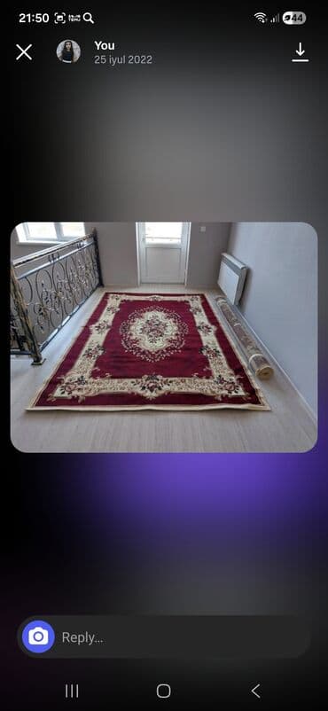 Xalca coxvaz işlənib 2 ədəd 40 manat 2×3 lalafo.az -da Xalca coxvaz işlənib 2 ədəd 40 manat 2×3