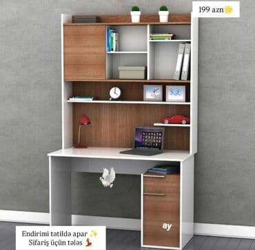 Oğlan və qız üçün, Siyirməli, Yazı masası, Stulsuz lalafo.az -da Oğlan və qız üçün, Siyirməli, Yazı masası, Stulsuz